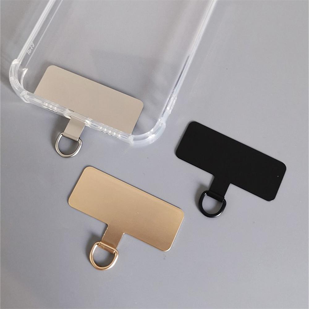 304 Stainless Steel Upgrade With Hard Anti-Scratch Film Ultra-Thin Clip Mobile Phone Lanyard Anti-Loss Piece Universal Patch
