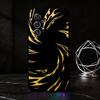 F-Fluid Art Phone Case For Samsung S25,24,21,22,23,30,Ultra,20,Plus,Fe,Lite,Note Soft Black Cover