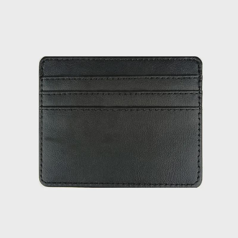 High-Capacity Leather Card Holder with Multiple Slots for Women