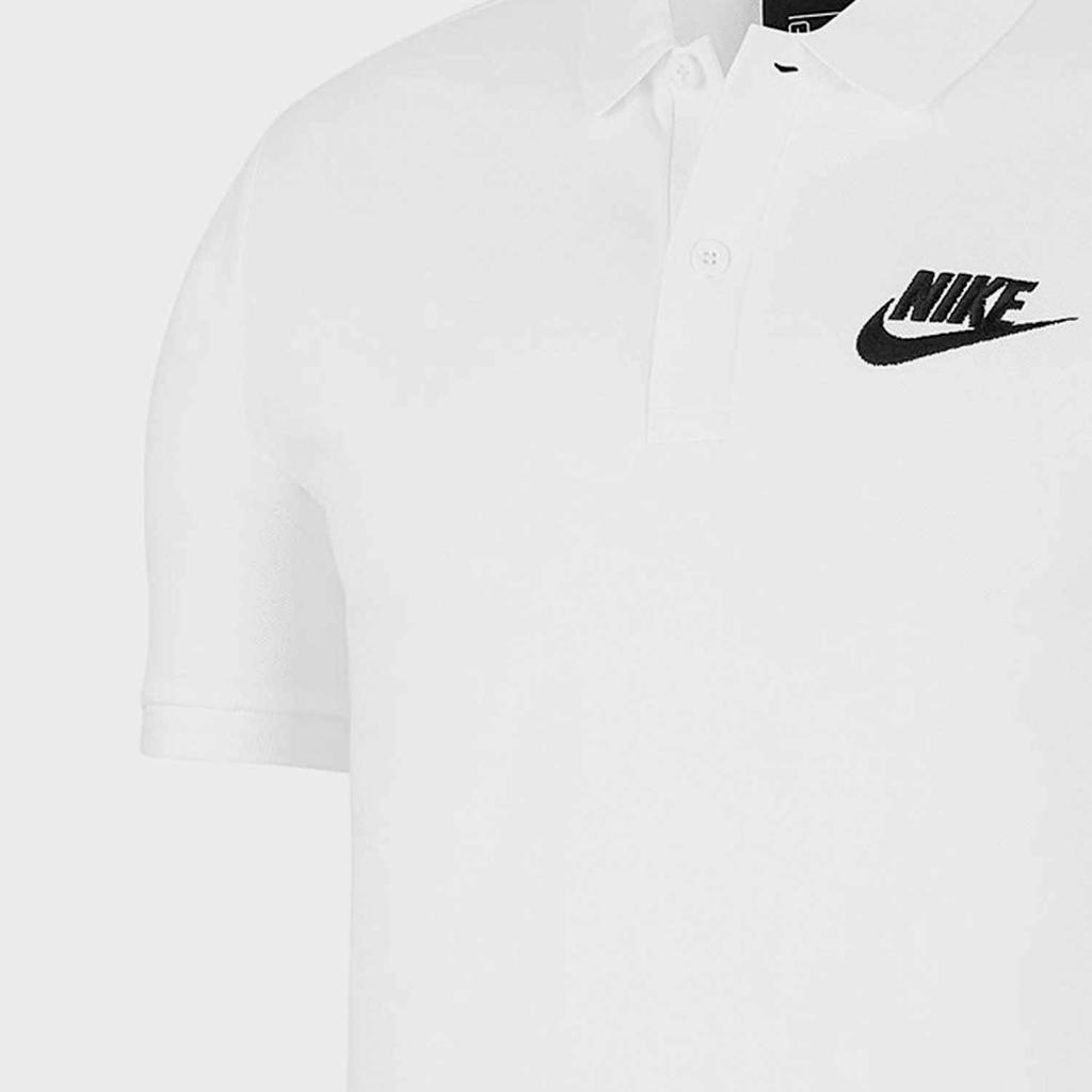 Nike Short Sleeve Polo Shirt Men Tops White CN8765-100