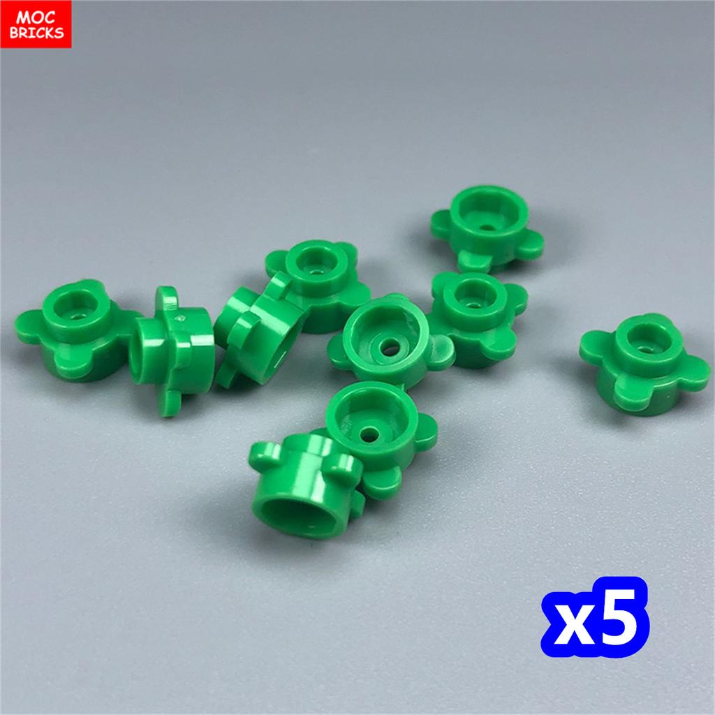 50pcs MY OWN CREATION Blocks DO-IT-YOURSELF plant Plate Round 1x1 Flower Jungle Garden Tree House Scene 33291 Learning Building Blocks Children Gifts