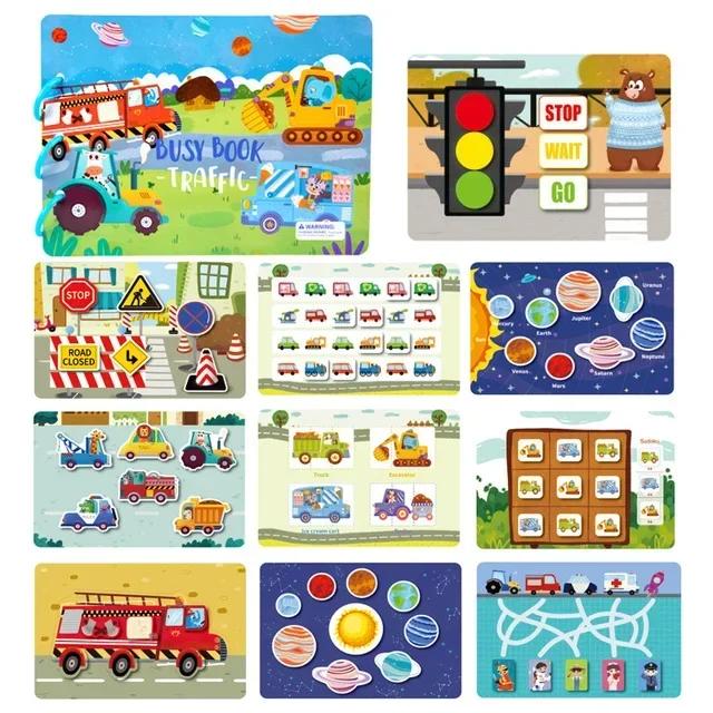 High-Standard-Quality Montessori High-Quality Baby High-Quality Busy High-Quality Book Play Sets High-Quality Sticker High-Quality Paste