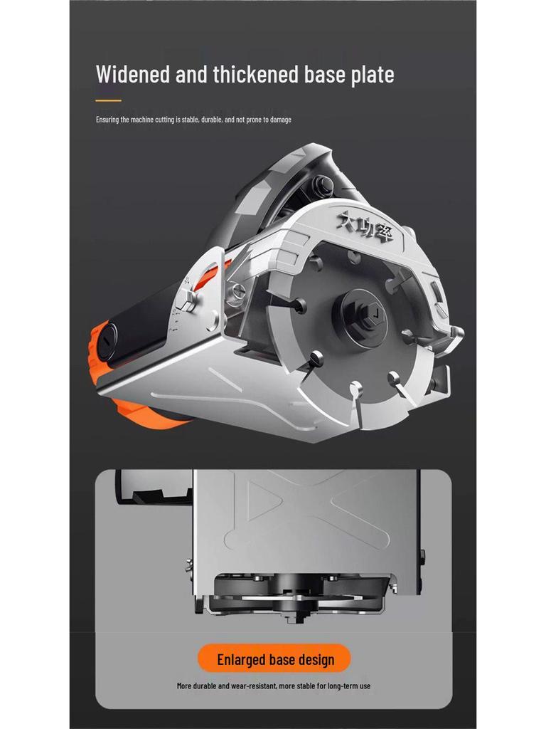 Multifunctional Handheld Electric Cutting Saw for Marble, Stone, Tile, and Wood