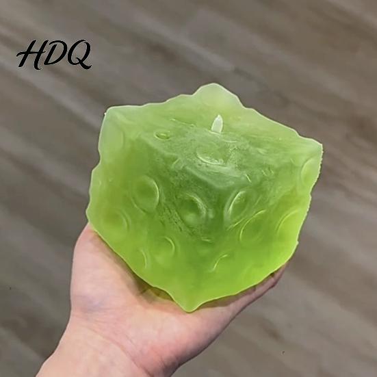 Fidgets for Adults Giant Cheese Squeeze Toy, Realistic Slow Rebound Stress Relief Cube Kids Toys Adults, Soft Sensory Fidget Toy Anxiety And Fun Play