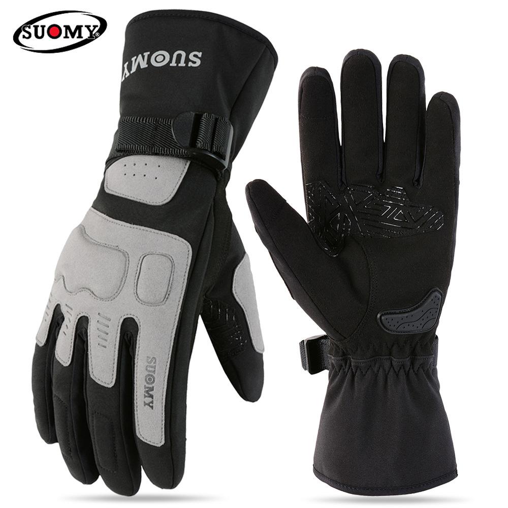 

Осенне-зимние мотоциклетные перчатки M серый