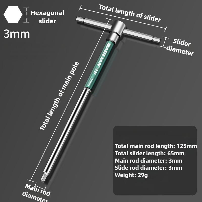 Universal Extended Wrench Tool Multi-function Hex Extended Wrench Tools Automotive Mechanical Workshop Tools Repair Manual Tools
