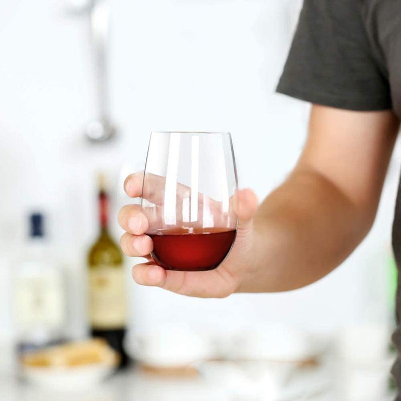 

2 шт./лот 16 унций небьющийся стакан большой емкости прозрачный пластиковый стакан для сока молока воды 401-500ml