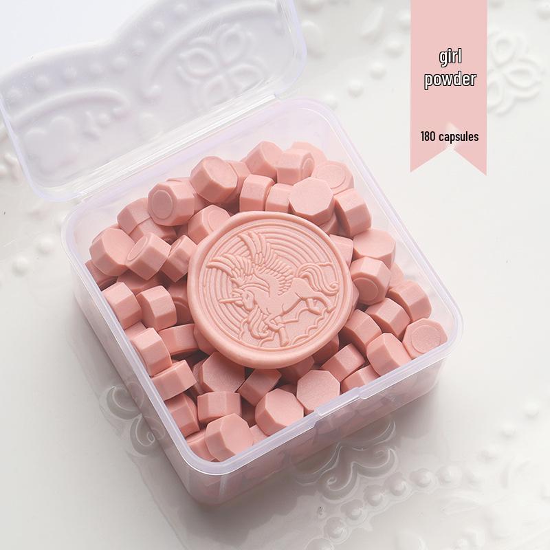 Matte Octagonal Sealing Wax Beads - Ice Cream Color Series for Wedding Invitations