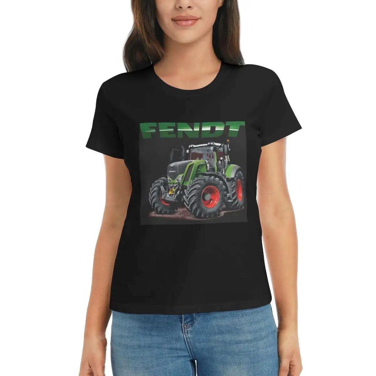 

Women TShirt Fendt GerUnisex Tractors Summer Short Sleeve Tees Round Neck Cotton T Shirts Clothes Tops Streetwear 4XL