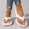 Lady's Platform Flats Casual Wedge Heels Beach Sandals