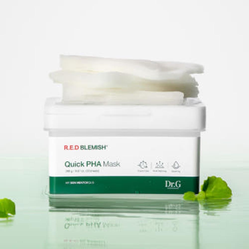 Dr.G Red Blemish Quick PHA Mask Soothing Hydrating 30 Sheets 280g