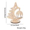 And Elegant Festive Wooden Christmas Ornaments Stunning Tree Decorations For Seasonal Celebrations