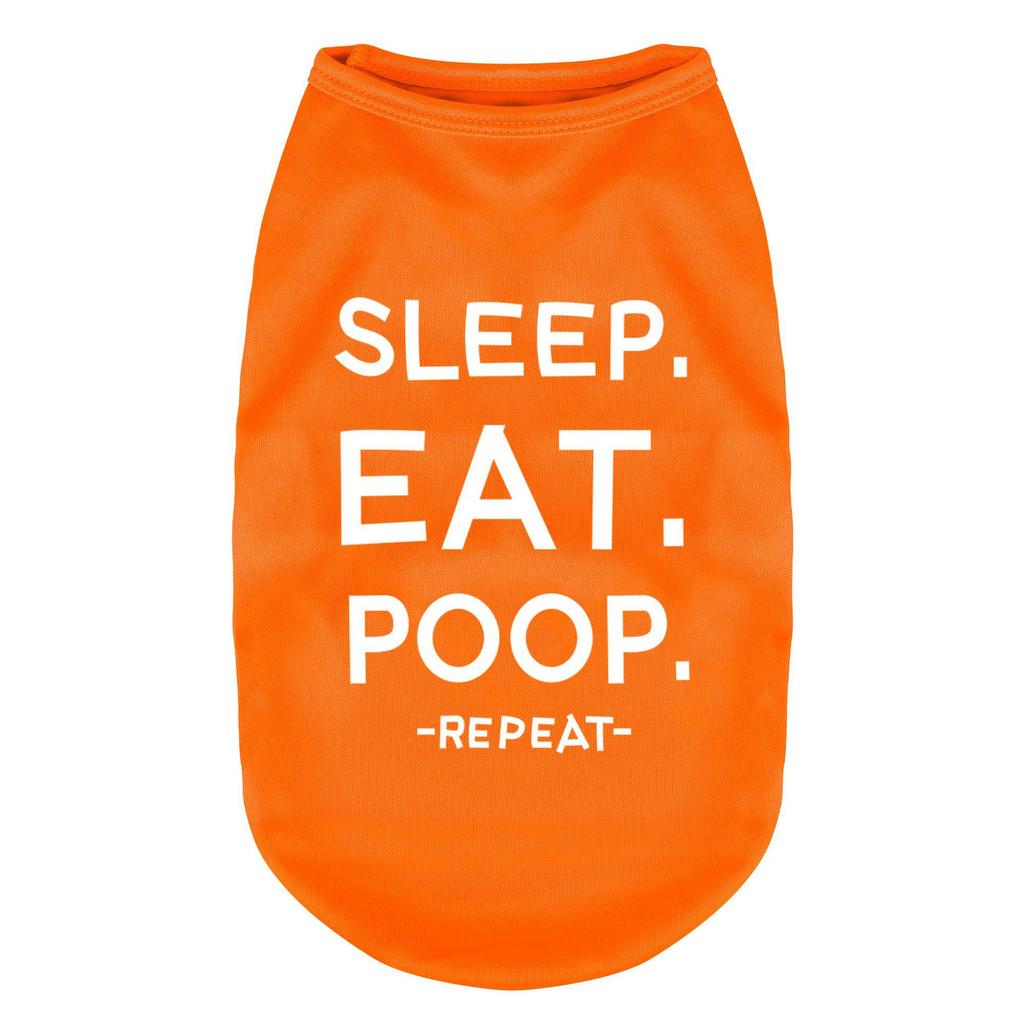 Dog Shirts Letters Printed Vest for Small Dogs Slogan Costume Dog Pajamas Puppy Gift Pet Clothes for Cats