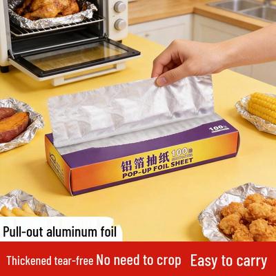 Thickened Food-Grade Aluminum Foil for Air Fryer, Oven, Grill, Baking Potatoes, Corn, and Cakes