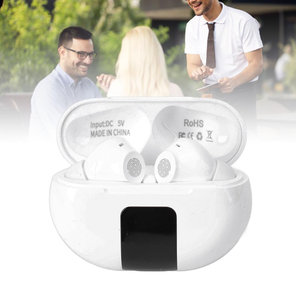 Translation Earbuds with APP Support 144 Languages Noise Canceling Real Time Language Translator Earbuds for Travel Business