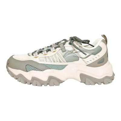 Li Ning Mountain Walking Synthetic Leather Nubuck Outdoor Versatile Retro Fashion Trend Non-Slip Wear-Resistant Support Low-Top Dad Shoes AGCV247-1