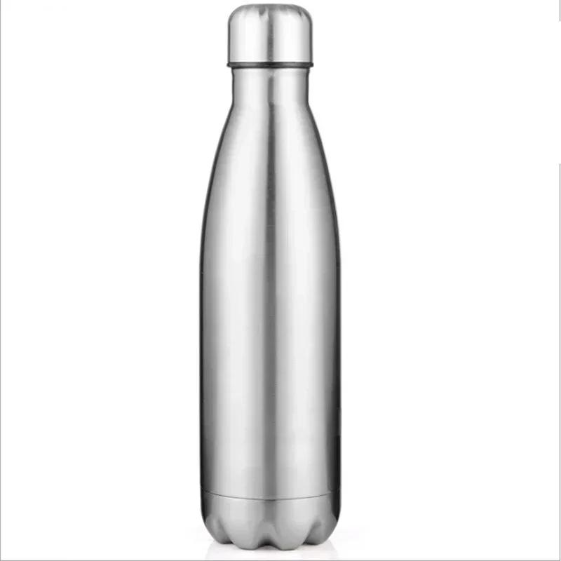 350/500/750/1000ml Double Wall Stainles Steel Thermos Bottle Keep Hot and Cold Insulated Vacuum Flask Sport Water Bottle