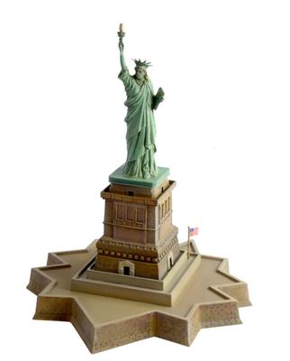 PLATZ ITALERI World Architecture Statue of Liberty OF Total Height 170mm Plastic Model IT68002 (STATUE LIBERTY) Approx. Non-scale