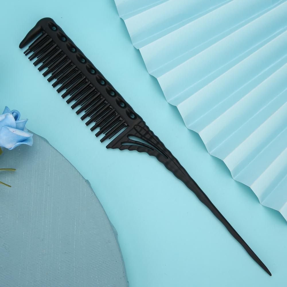 Professional Hair Brush Comb Barber Salon Comb Hairdressing Styling ToolsBlack