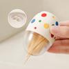 Portable Magnet Toothpick Box Wall-Mounted Object Finishing Box Toothpick Storage Case Classification Cotton Swab Container