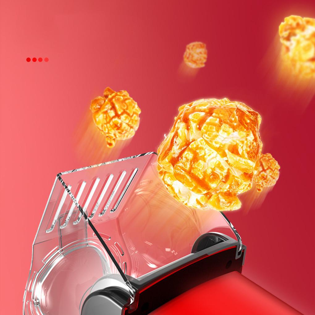 Popkornmaskin med høy effekt for husholdningsfest Rask enkel betjening 1200W Popkornmaskin med høy effekt