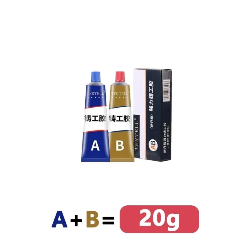 20-10G Industrial Repair Adhesive Liquid Weld AB-Metal Adhesive Aging Resistance for Hard Plastics and Ceramics