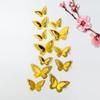 3D Butterfly Wall Stickers - High-End Single-Layer PVC Home Decoration Accessories