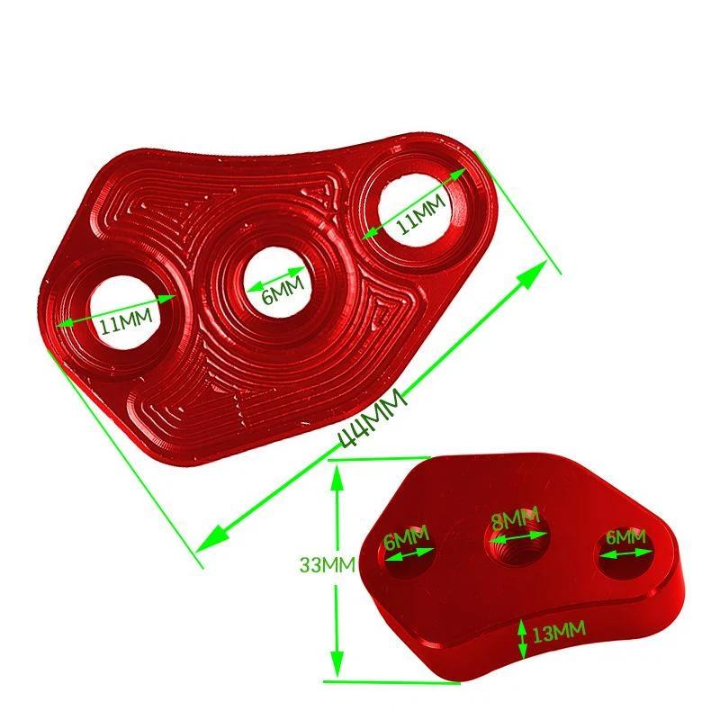 Tensor de Corrente de Comando Usinado em CNC Premium Encaixe Perfeito para Motocicleta Giorno Lead 125 PCX 160 Multicor