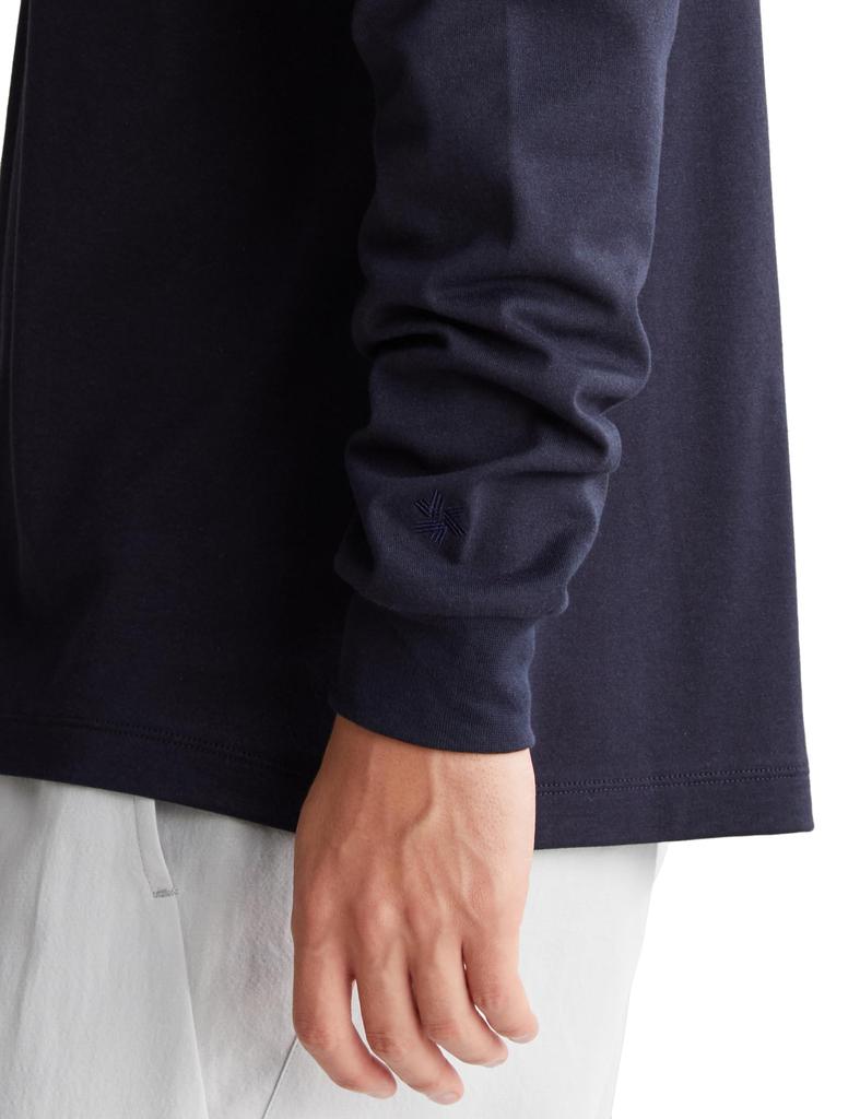Papier INK NAVY 3 [Goldwin] Re-Optimum Langarm-T-Shirt