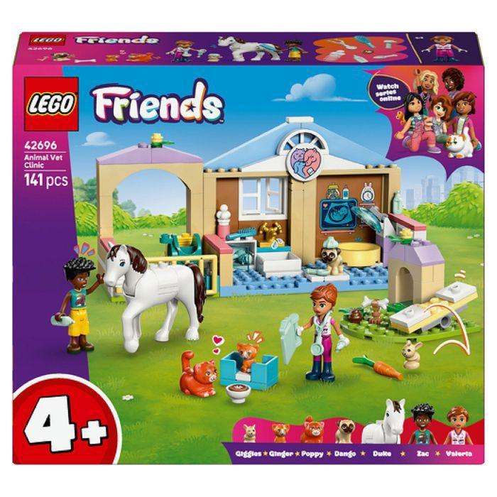 LEGO Friends 42696 La Clinique Vétérinaire - Jeu pour Fille ou Garçon des 4 ans - Cadeau