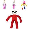 The Amazing Digital Circus Plush Toy Adorable Clown Doll Short Plush Fabric Pp Cotton Filling 23-30cm