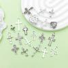 20Pcs Vintage DIY Bracelets Jewelry Making Materials Handmade Handcrafts Cross Necklaces Retro Alloy Pendants Jewelry Design