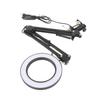 3 Colors 10X Magnifier Adjustable Desk Lamp With Clamp Magnifying Lamp  Precision Work
