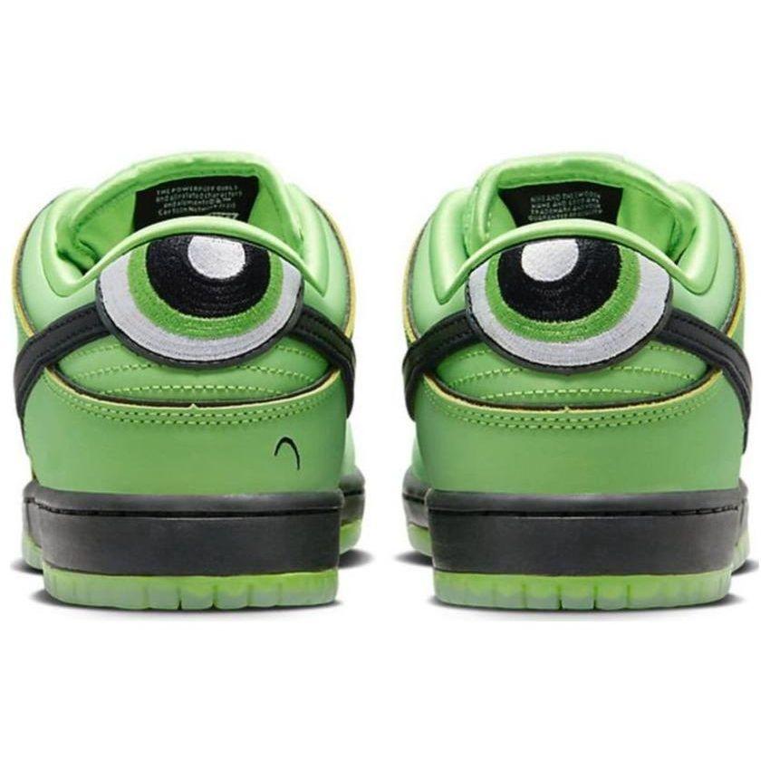 The Powerpuff Girls x Nike Dunk Low Pro SB QS Buttercup Unisex Spor Ayakkabı Yeşil Mean-Green Siyah FZ8319-300