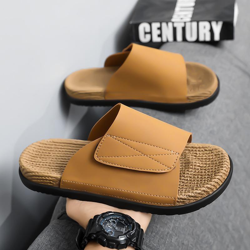 Slippers Men Summer Slip Resistant Wear-resistant Suitable Outdoor Sports Beach Leisure Sandals