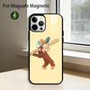 Curious G-George M-Monkey Phone Case For iPhone17,16,15,14,13,12,11 Plus,Pro Magnetic with Magsafe Wireless Charging