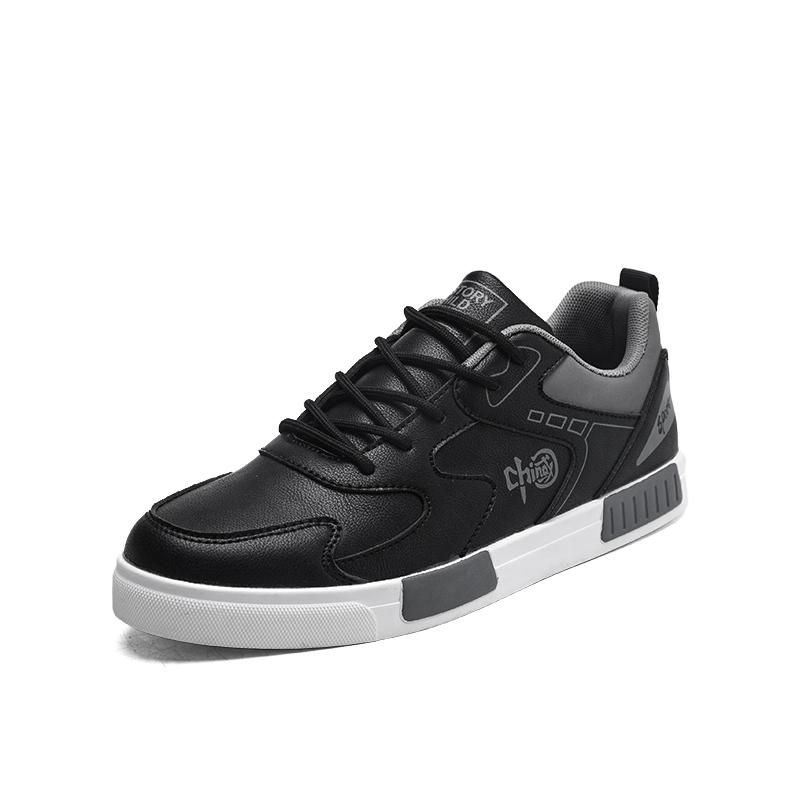 

Модная вулканизированная обувь Мужская плоская повседневная обувь для ходьбы Мужская обувь Повседневная кожаная обувь Большой размер 47 Мужская Осень 47