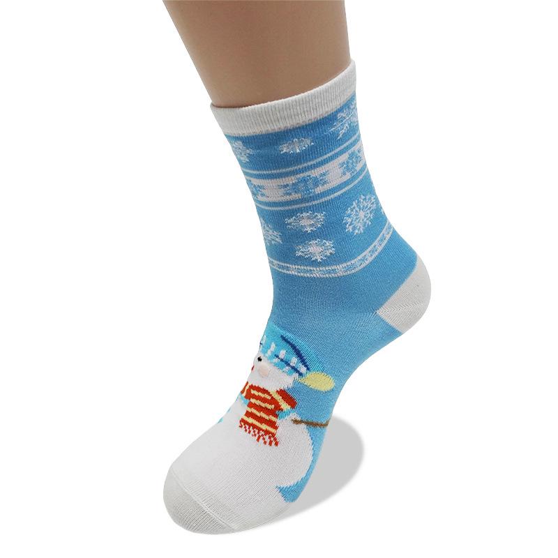 50 Christmas Stocking Styles: Autumn/Winter Cartoon Mid-Calf Socks, Perfect Holiday Gift