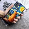 Cat Starry Night Van Gogh Case For Motorola Edge 50 40 Pro 50 40 30 Ultra Neo Fusion Moto G84 G54 G85 G62 G53 G72