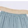 Retro Plaid Bavarian Oktoberfest Dress, Waisted Long Dress Halloween Party Cosplay
