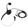 H360‑RJ9‑VA Telephone Headset RJ9 Plug Black Volume Adjustment Single Sided Business Headset for Call Centers Offices