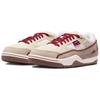 Jordan FLIGHT COURT Breathable Support Low Top Vintage Basketball Shoes Women's Beige Red IQ1107-171