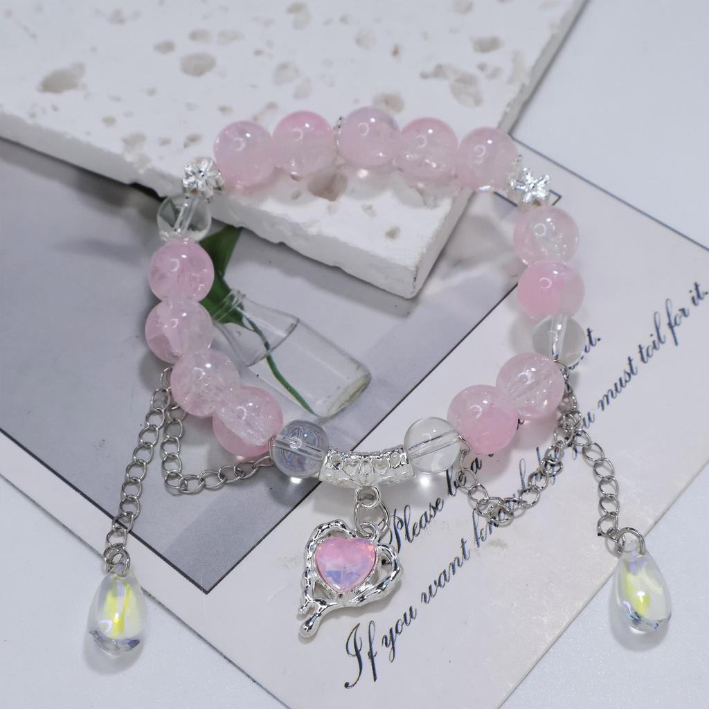 Mori Style Mermaid Crystal Bracelet – Versatile Niche Design for Women, Ideal for Students and Best Friends