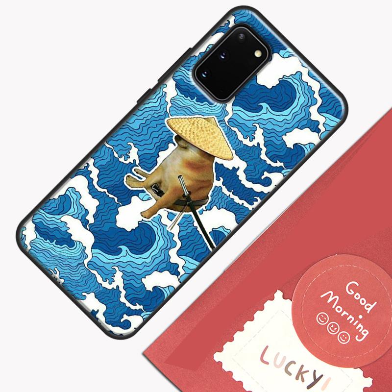Doge Phone Case For Samsung Galaxy S26 S25 S24 S20 S21 S22 S23 Ultra S10 Plus S25 FE Cover Shell