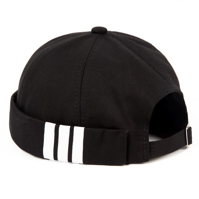 Hat Men'S Summer Melon Hat Landlord Hat Street Hipster Hipster Hip Hat Brimeless Female Yuppie Fashion Floor Hat