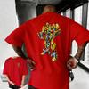 Transformers 2026 New Summer Autobots Graphic Cotton Print Hasbro Brand Tshirt Children Unisex Loose Breathable Casual Y2k Soft