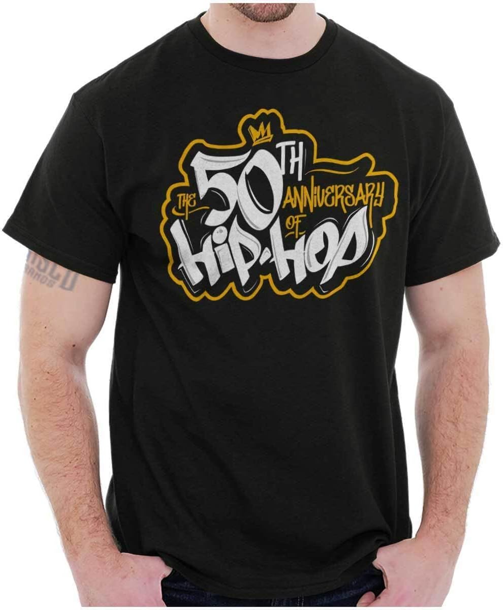 The 50th Anniversary of Hip Hop Logo Graphic T Shirt Men or Women S