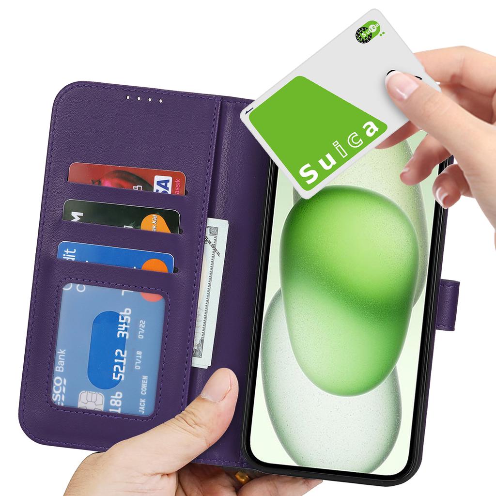 For iPhone 13 Mini Stand Case Shockproof Leather Wallet Phone Cover