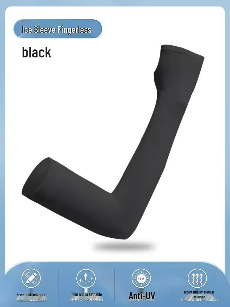 Ice Silk Anti-UV Sun Protection Sleeves for Men & Women – Cool Arm Covers for Driving