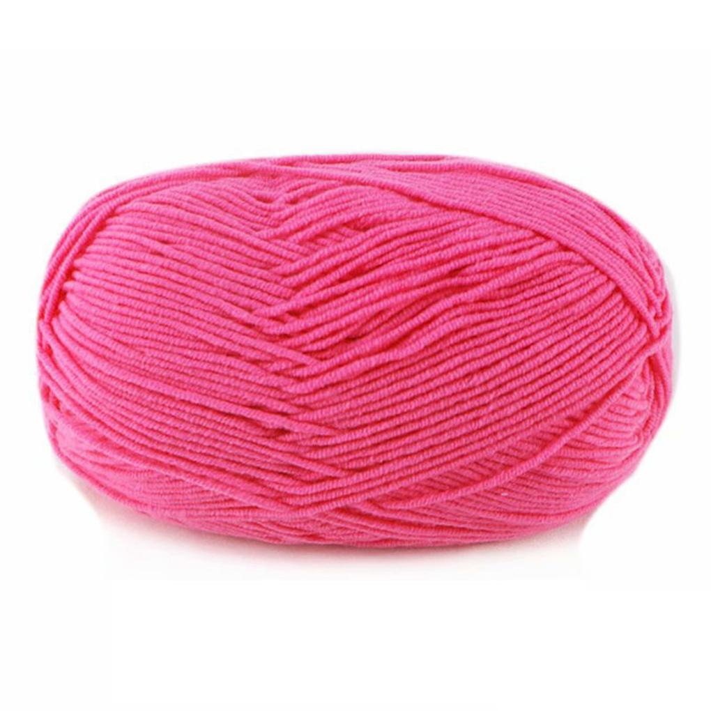 Crochet Yarn Sweater Scarf Gloves Toys Bundle Crafts Gifts Threads Durable Skeins Set Arts 4-Ply for Knitters Beginners Parties